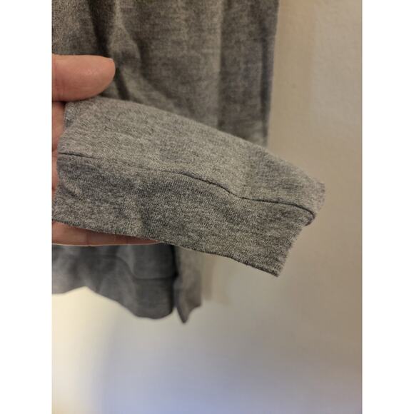 Coca Cola Santa Long Sleeve T Shirt Pullover Gray Adult Sz XL - Picture 4 of 7